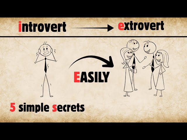 5 Simple Secrets to Become an Extrovert || How to Go From Introvert to Extrovert