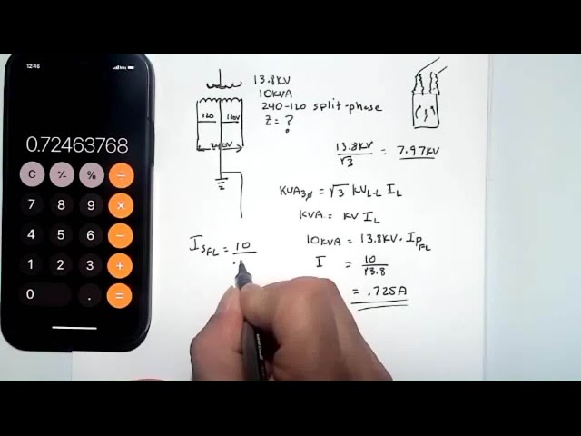 Power systems: formulas and calculations you should know for transformers and motors