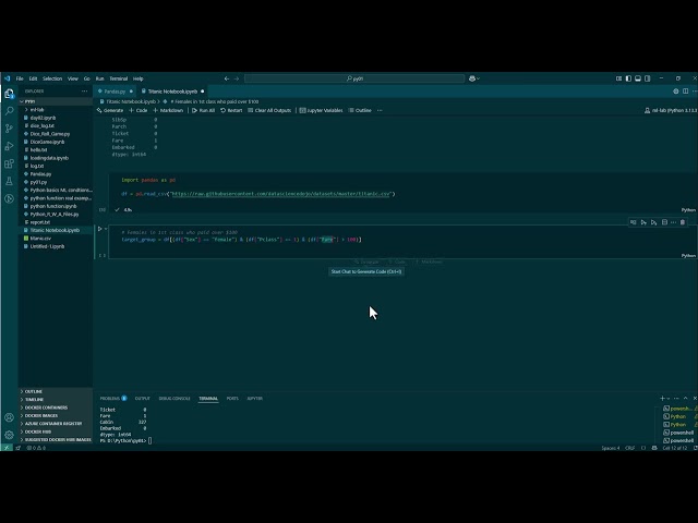 16 Pandas FILTERING & SORTING DATA