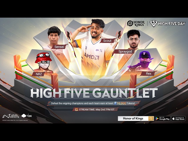 Live from Indonesia | High Five Gauntlet: The Five vs. The Fans