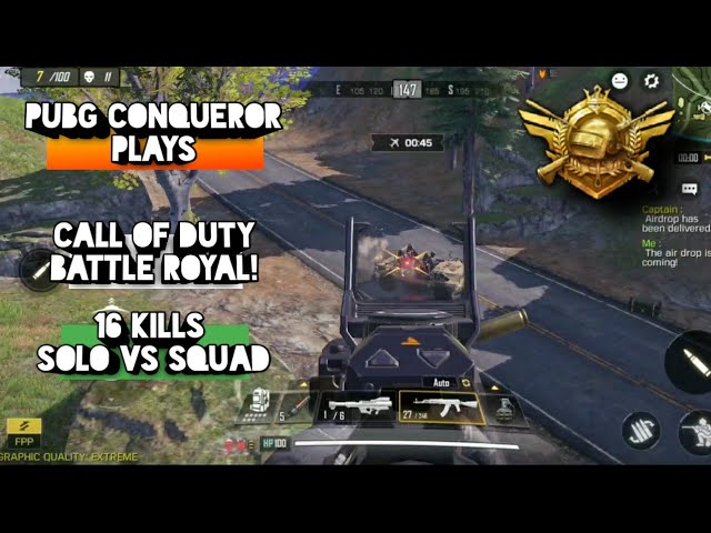 Pubg Conqueror Playing Call Of Duty Battle Royale! | COD : Legends of war