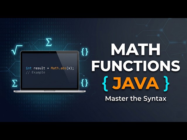 Math Functions in Java | Tutorial