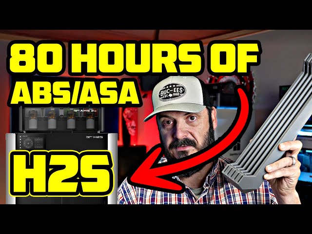 Bambu H2S After 80 Hours of ASA & ABS — The Real Verdict