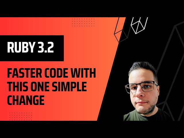 Make Your Ruby Code Faster With One Simple Change! 🚀🚀🚀