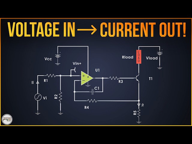 How to Design a Voltage Controlled Current Source  | V to I converter