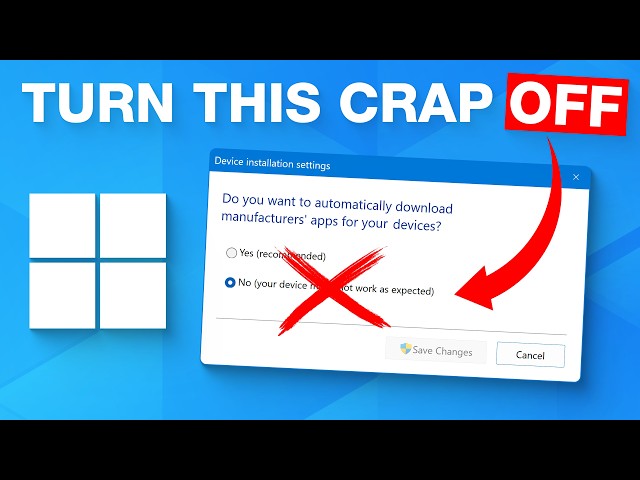 Stop Windows From Automatically Installing More Bloatware