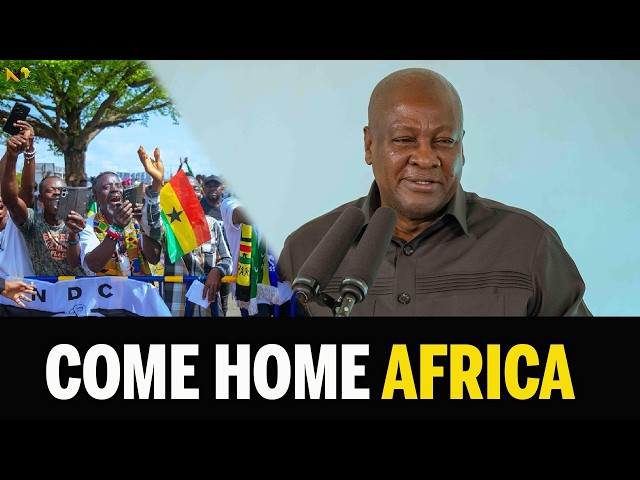 🔴LIVE: MAHAMA SHUTDOWN LONDON: Ghana's President Mahama Calls on the Diaspora to Join Africa's Rise
