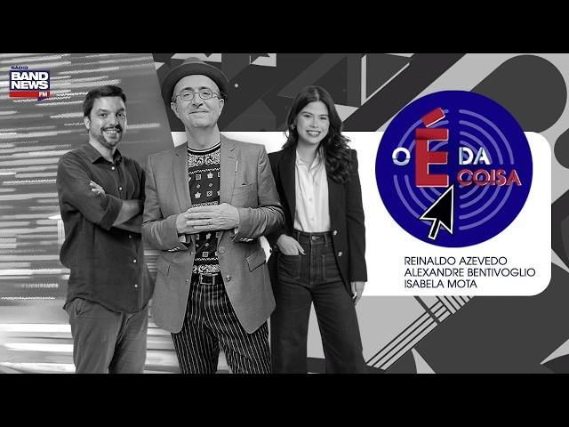 O É da Coisa de 12/08/2026, com Reinaldo Azevedo: EUA X Brasil; crime não é jornalismo; penduricalho