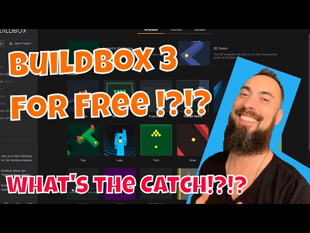 BUILDBOX 3 for FREE, What's The Catch and How To Get Started!
