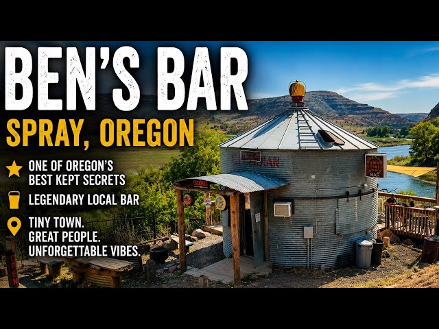 The Most Unique Hidden Gem in Oregon? (Ben's Silo Bar in Spray)