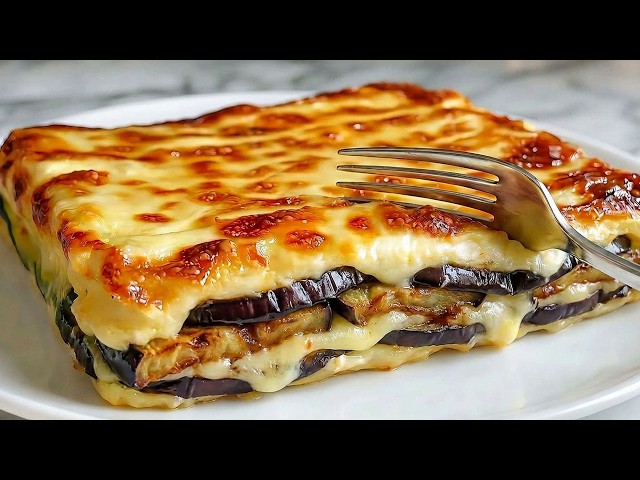 Hearty dinner made with 2 eggplants! An Italian casserole that all the neighbors will ask about.