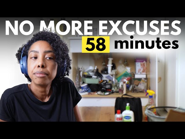 Declutter, clean, & organize with me (body doubling for ADHD & Autism)