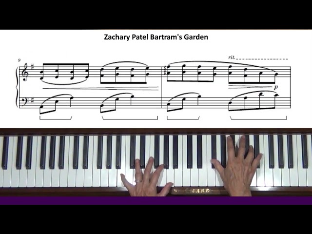 Zachary Patel Bartrams Garden Piano Tutorial