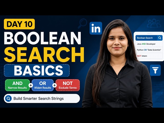 Day 10 : Boolean Search Basics | IT Recruiter Training