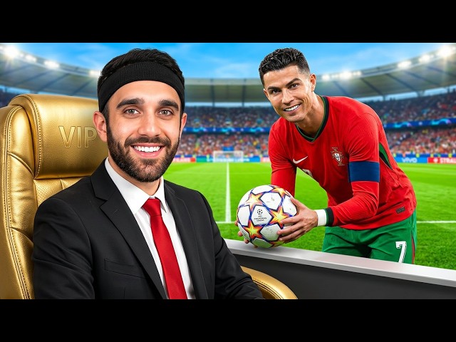 I Got VIP Seats To Watch Ronaldo!