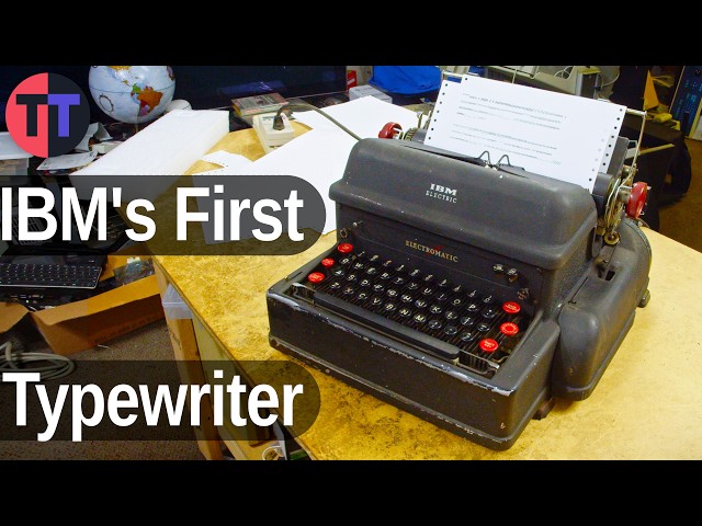 1946 Electromatic Model 01 - IBM's First Typewriter