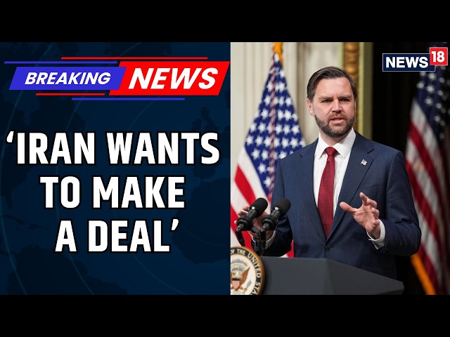 US Vice President JD Vance: Nuclear Weapon is the Red Line For The U.S | Iran War News | News18