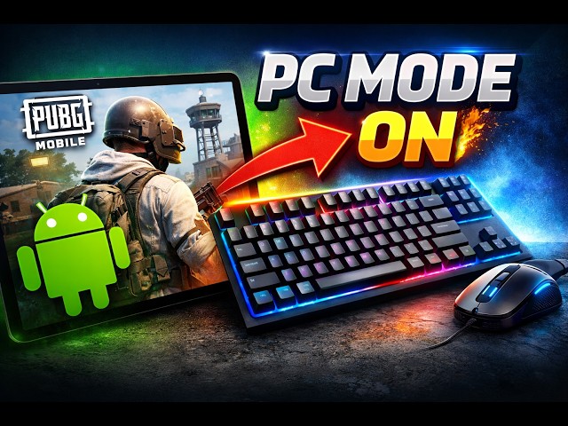 Turn ANY Android Game Into PC Mode! (Keyboard & Mouse Tutorial)