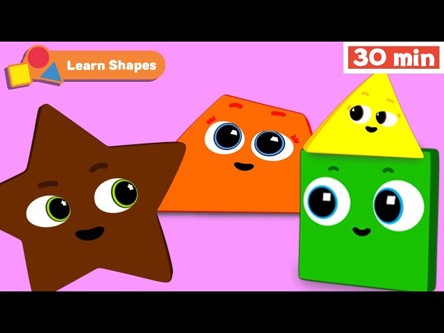 Shapes School | Educational videos for Babies | Learning Shapes for kids | Star+ | First University