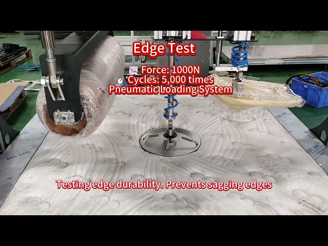 How to Test Mattress Durability? Roller + Edge + Height Test Machine (LT-JJ29-B)