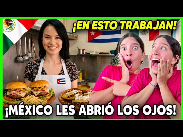 CUBAN WOMEN🇨🇺 THANK MEXICO🇲🇽 FOR GIVING THEM DECENT WORK😭🙏! It was IMPOSSIBLE in CUBA😥 #mexico