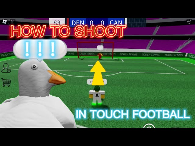 HOW TO SHOOT AND PASS IN TOUCH FOOTBALL..