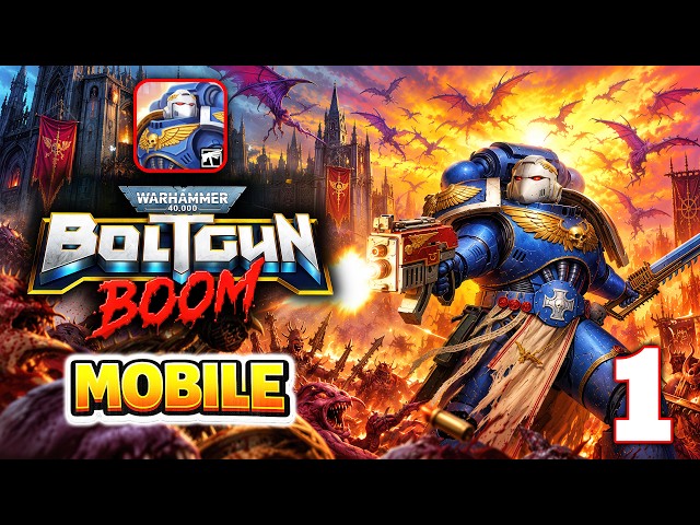 Warhammer 40,000: Boltgun Boom Mobile - Gameplay Walkthrough Part 1 (iOS / Android)