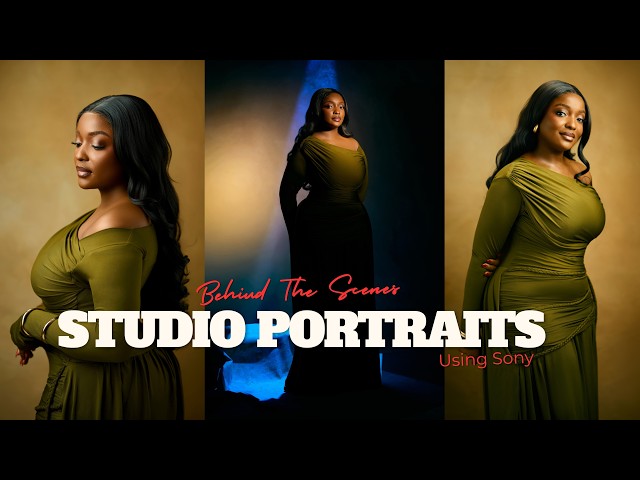 Studio Photography Using Sony A7IV | Continuous light and strobes | BTS EP. 4