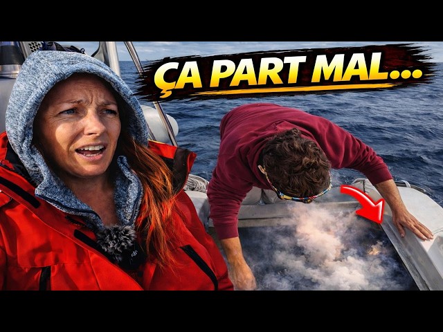 Départ raté… nos moteurs nous lâchent 😱