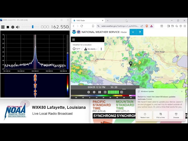 NOAA Weather Radio Local WXK80 Live Stream