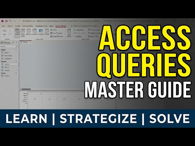 Master Access Queries! | Criteria & Sorting Guide | Grade 12 CAT June 2025 P1 Walkthrough