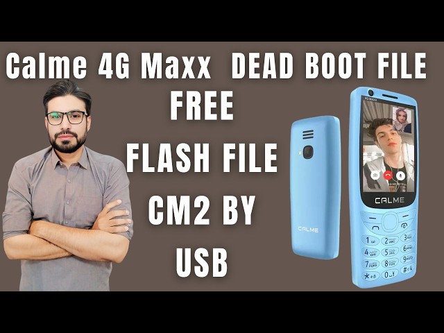 Calme 4G Maxx Dead Boot Repair | CM2 Flash File Free Download | Hang on Logo & Restart Fix