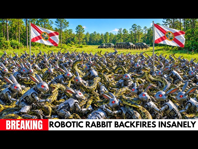 Florida Released Robotic Rabbits to Kill Pythons in the Everglades — What Happened Next Is INSANE