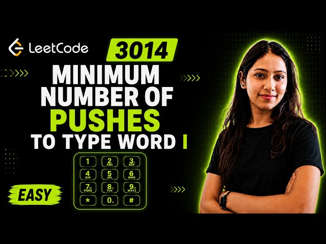 3014. Minimum Number of Pushes to Type Word I | Greedy Explained Visually | LeetCode 3014 | Java