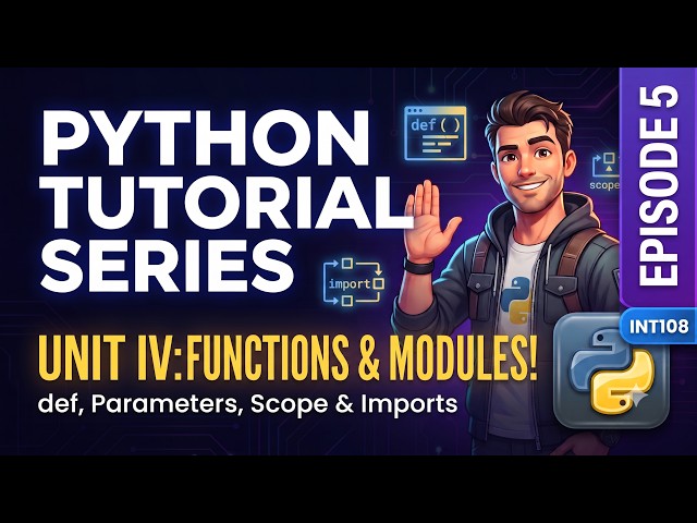 Python Tutorial Series #5 | Unit 4: Strings Masterclass (Methods, Slicing & Traversal)