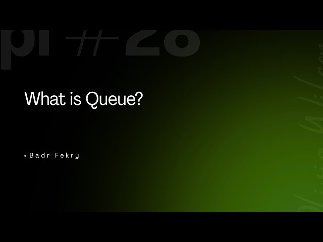 Data Structure with C++ - #8 What is Queue