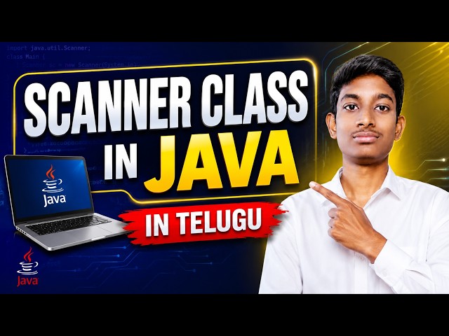 Scanner Class in Java | User Input in Java | Java Tutorial for Beginners | Part 9