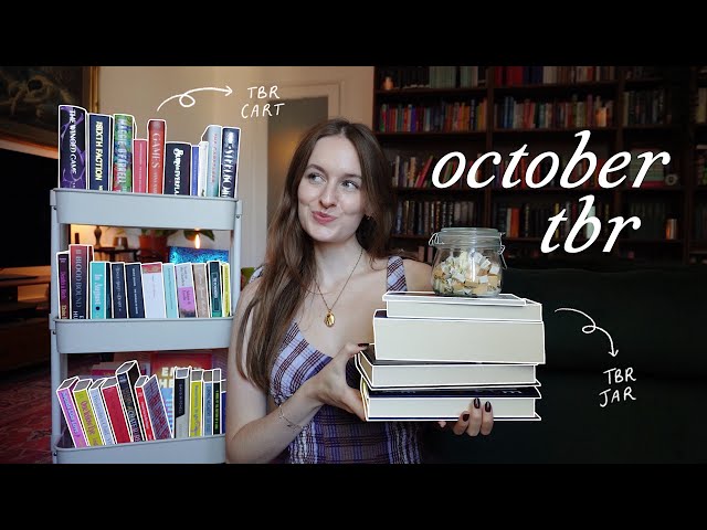 El frasco de retos elige mis lecturas de octubre 📚 *TBR de octubre de 2026*
