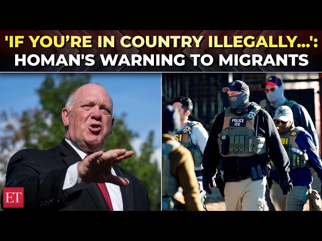 'You shouldn't be here': Homan doubles down on ICE immigration crackdown, 'they are deportable if…'