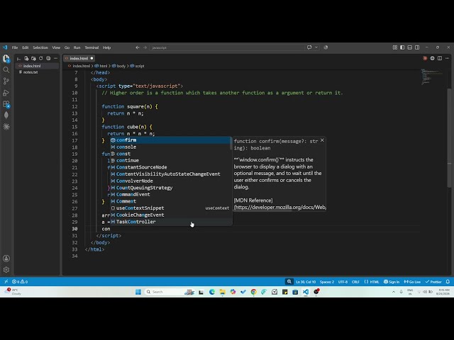JavaScript Higher-Order Functions Explained in Hindi Part1