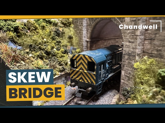 Making a skew bridge for my hexagon diorama