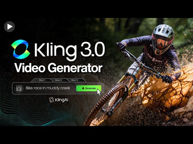 How to use Kling 3.0 | Kling AI Video Generator Tutorial
