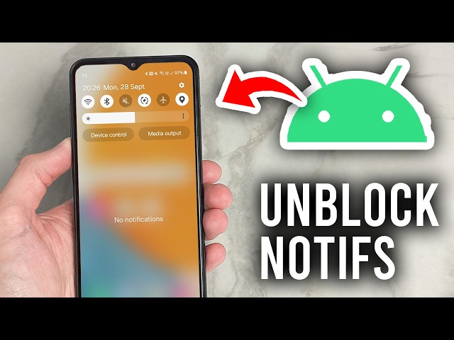 How To Unblock App Notifications On Android - Tutorial