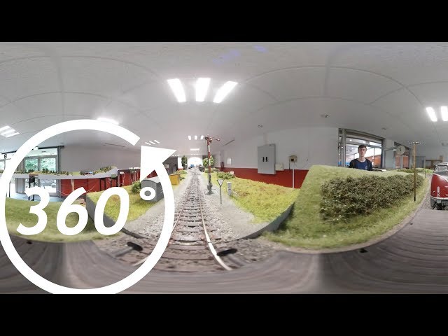FREMO Bonn-Oberkassel (Germany) 360 Degree Train Ride