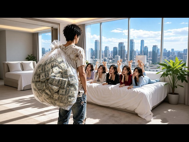 Poor Guy Returns as Beggar—Unaware His 7 Beautiful Sisters Are All Powerful!