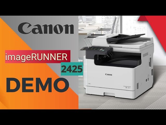 Canon iR 2425 Copier | DEMO | imageRUNNER 2425 A3 Laser Multifunction