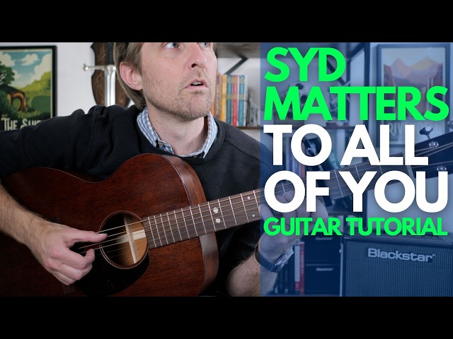 To All of You by Syd Matters Guitar Tutorial - Guitar Lessons with Stuart!