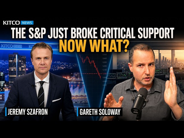 S&P 500 Support Just Broke: Big Money Unwind Spreads | Gareth Soloway