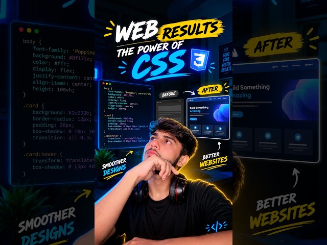 The Power of CSS 🎨💻 | CSS Can Change Everything