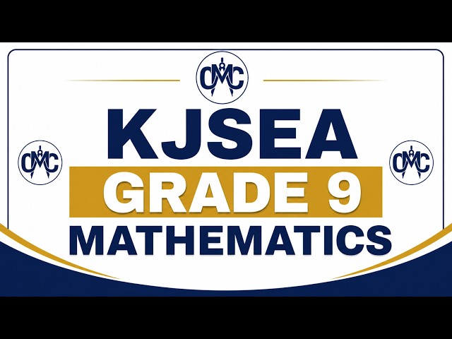 GRADE 9 MATHEMATICS | Section A